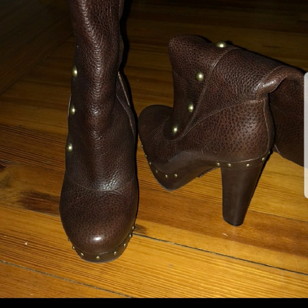 Leather UGG Boots
